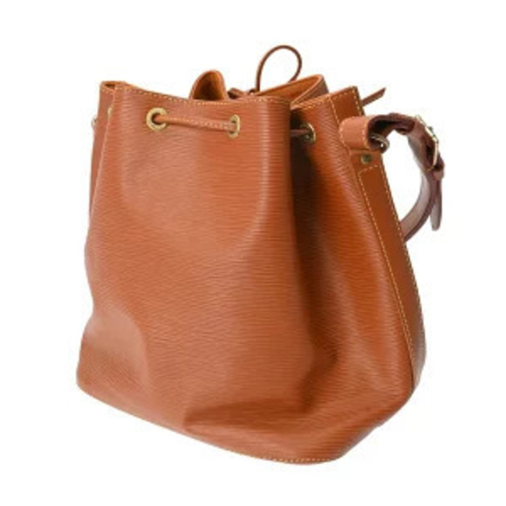 Louis Vuitton Bag Leather Shoulder Epi Noe